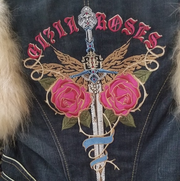 Couture Denim vest - Picture 4 of 6